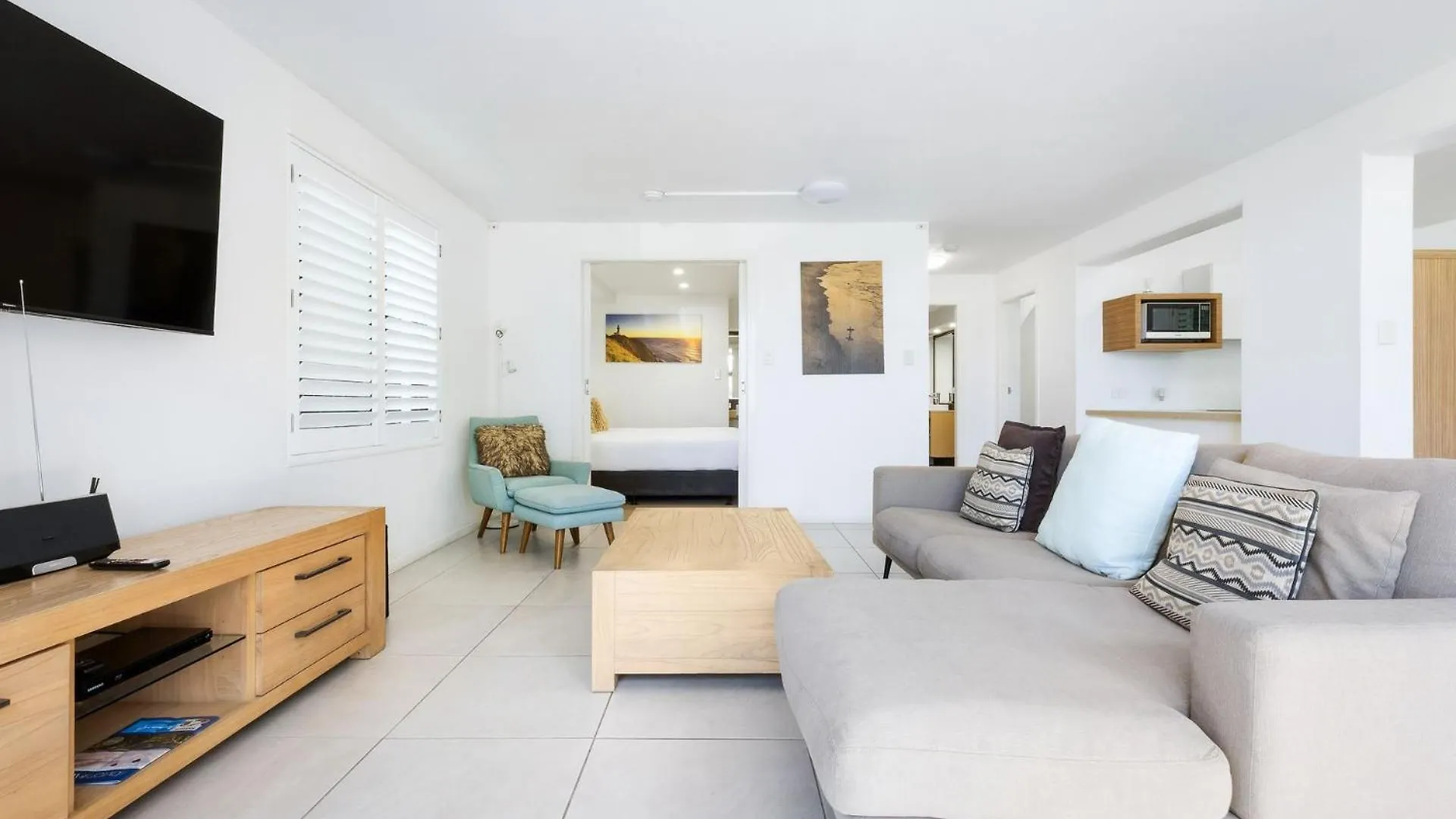 Byron Bay Beachfront Holiday Apartments Courtyard 1 Australia