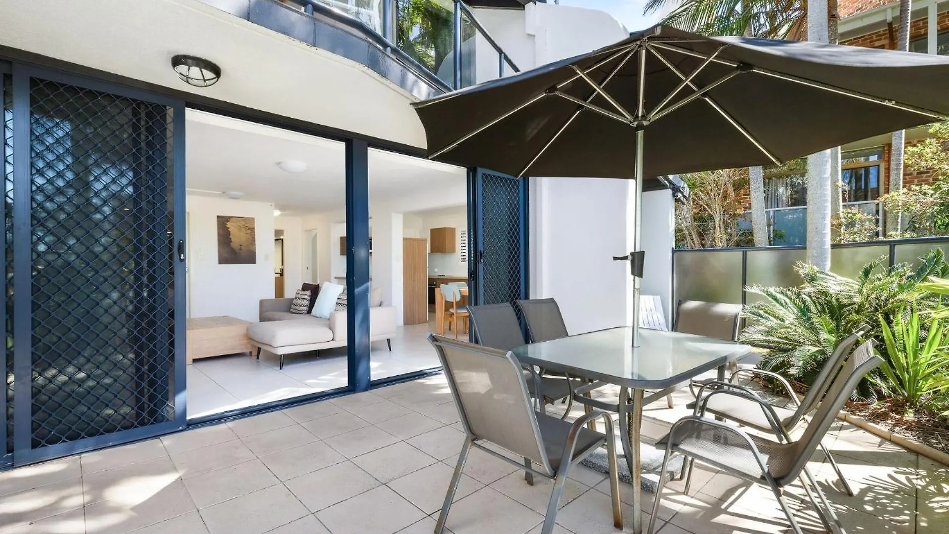 Byron Bay Beachfront Holiday Apartments Courtyard 1 Byron Bay